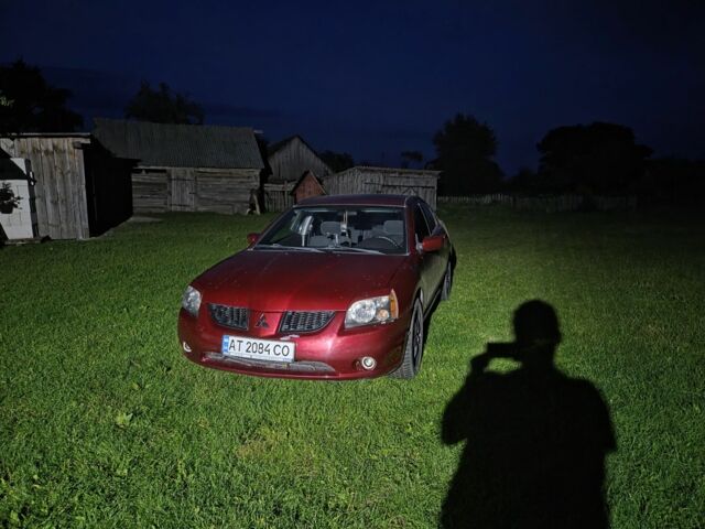 Красный Мицубиси Галант, объемом двигателя 2.4 л и пробегом 238 тыс. км за 4000 $, фото 3 на Automoto.ua