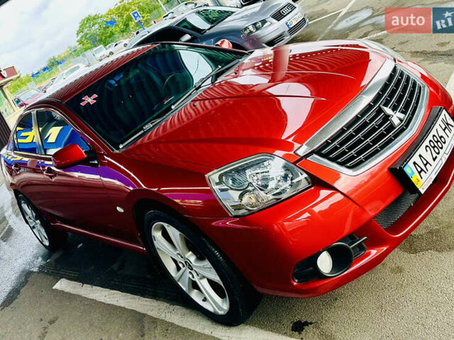 Красный Мицубиси Галант, объемом двигателя 2.4 л и пробегом 100 тыс. км за 7700 $, фото 2 на Automoto.ua