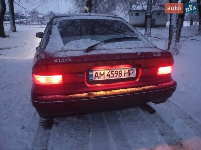 Красный Мицубиси Галант, объемом двигателя 1.76 л и пробегом 314 тыс. км за 1600 $, фото 10 на Automoto.ua