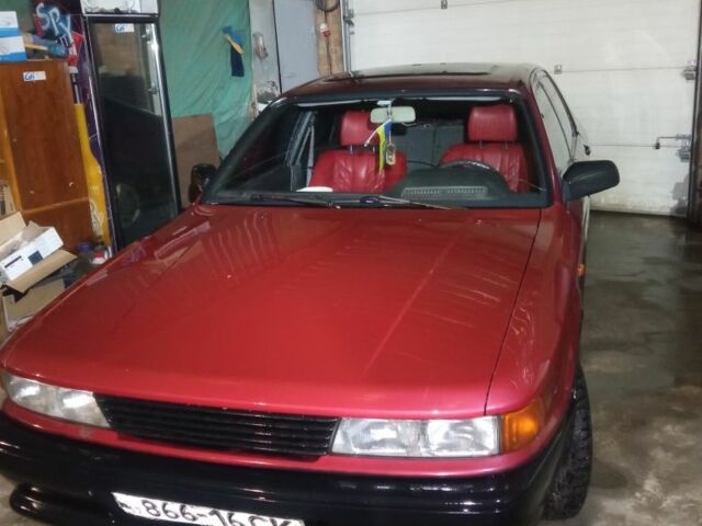 Красный Мицубиси Галант, объемом двигателя 1.8 л и пробегом 412 тыс. км за 1350 $, фото 4 на Automoto.ua