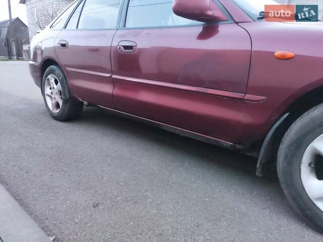 Красный Мицубиси Галант, объемом двигателя 2 л и пробегом 284 тыс. км за 1200 $, фото 3 на Automoto.ua