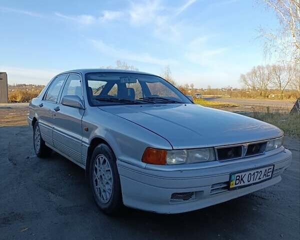 Сірий Міцубісі Галант, об'ємом двигуна 2 л та пробігом 500 тис. км за 1400 $, фото 2 на Automoto.ua