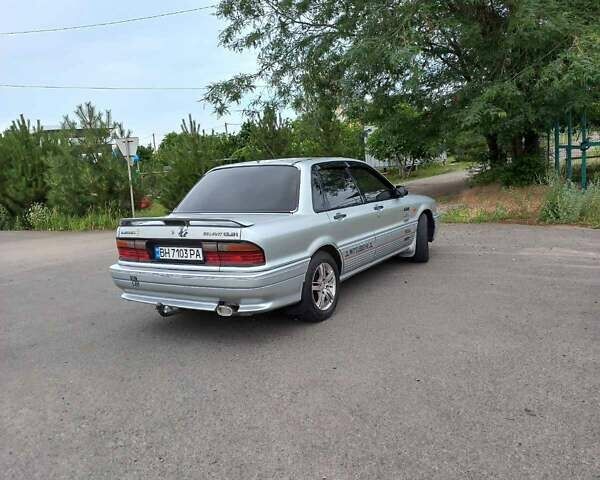 Серый Мицубиси Галант, объемом двигателя 2 л и пробегом 320 тыс. км за 2500 $, фото 3 на Automoto.ua