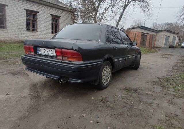 Серый Мицубиси Галант, объемом двигателя 1.8 л и пробегом 441 тыс. км за 1600 $, фото 1 на Automoto.ua