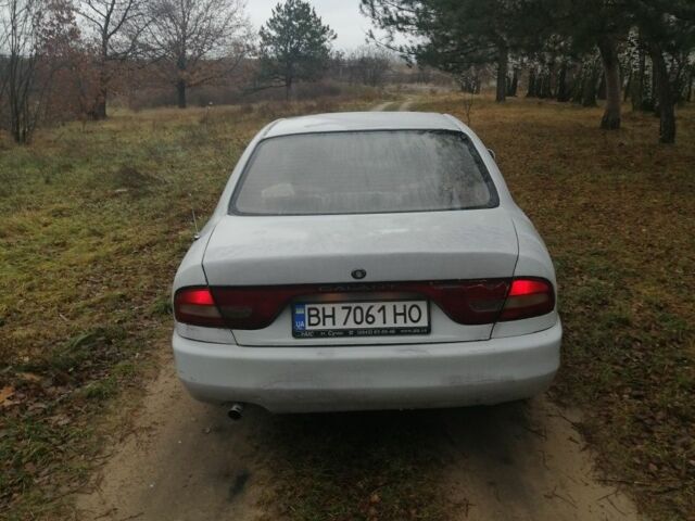 Серый Мицубиси Галант, объемом двигателя 2 л и пробегом 360 тыс. км за 1150 $, фото 2 на Automoto.ua