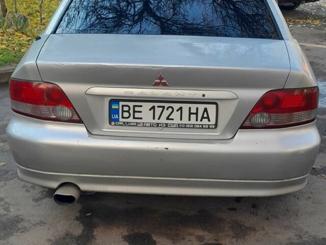 Серый Мицубиси Галант, объемом двигателя 2 л и пробегом 390 тыс. км за 2500 $, фото 3 на Automoto.ua
