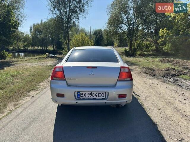 Серый Мицубиси Галант, объемом двигателя 2.38 л и пробегом 274 тыс. км за 5000 $, фото 7 на Automoto.ua