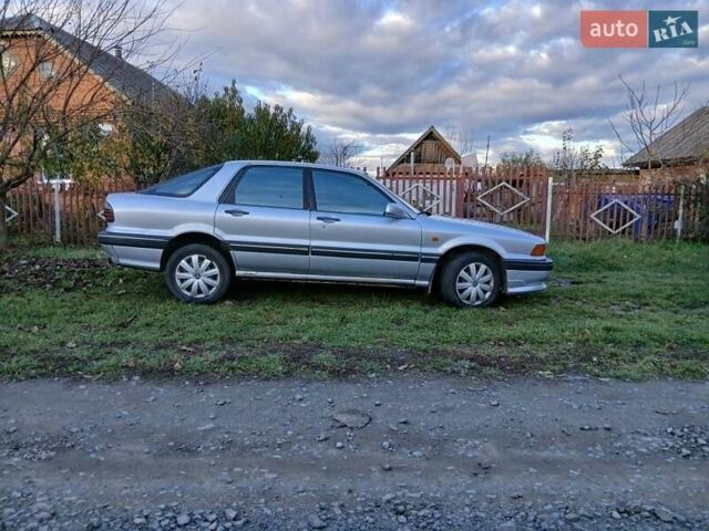 Серый Мицубиси Галант, объемом двигателя 2 л и пробегом 300 тыс. км за 1500 $, фото 5 на Automoto.ua