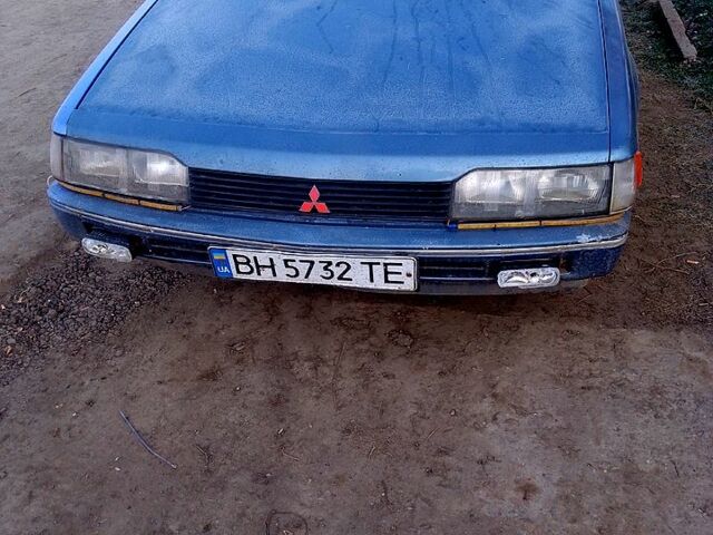 Синій Міцубісі Галант, об'ємом двигуна 1.8 л та пробігом 200 тис. км за 600 $, фото 3 на Automoto.ua