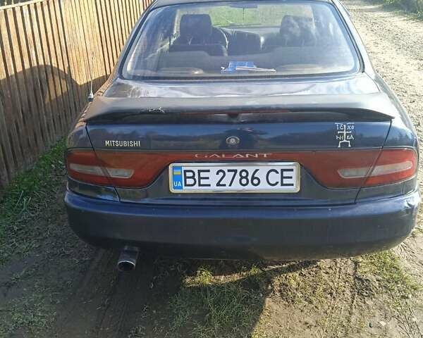Синий Мицубиси Галант, объемом двигателя 2 л и пробегом 111 тыс. км за 700 $, фото 7 на Automoto.ua