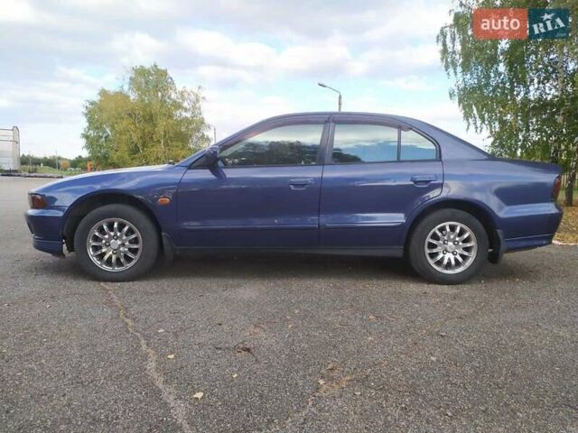 Синий Мицубиси Галант, объемом двигателя 2.5 л и пробегом 300 тыс. км за 3700 $, фото 4 на Automoto.ua