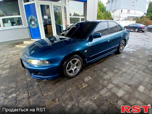 Синий Мицубиси Галант, объемом двигателя 2 л и пробегом 200 тыс. км за 2499 $, фото 1 на Automoto.ua