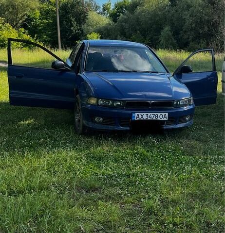 Синий Мицубиси Галант, объемом двигателя 2 л и пробегом 455 тыс. км за 3500 $, фото 4 на Automoto.ua