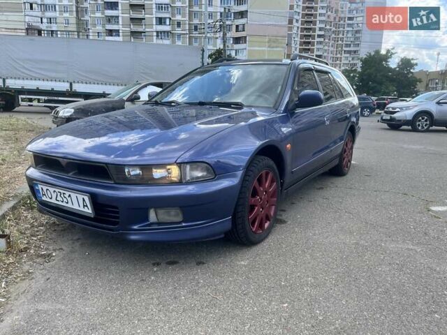 Синий Мицубиси Галант, объемом двигателя 2 л и пробегом 317 тыс. км за 2994 $, фото 5 на Automoto.ua