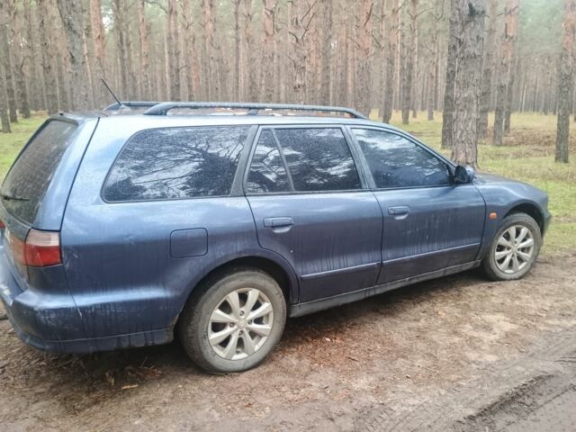 Синий Мицубиси Галант, объемом двигателя 2 л и пробегом 400 тыс. км за 1600 $, фото 3 на Automoto.ua