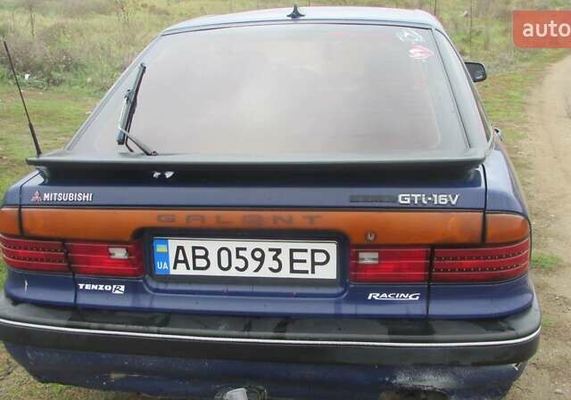 Синий Мицубиси Галант, объемом двигателя 2 л и пробегом 310 тыс. км за 1500 $, фото 8 на Automoto.ua