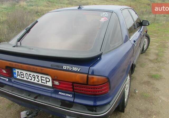 Синий Мицубиси Галант, объемом двигателя 2 л и пробегом 310 тыс. км за 1500 $, фото 4 на Automoto.ua