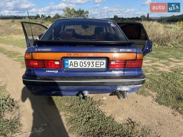 Синий Мицубиси Галант, объемом двигателя 2 л и пробегом 310 тыс. км за 1800 $, фото 13 на Automoto.ua