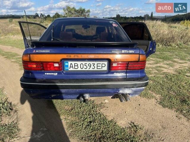 Синий Мицубиси Галант, объемом двигателя 2 л и пробегом 310 тыс. км за 1800 $, фото 11 на Automoto.ua