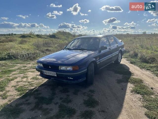 Синий Мицубиси Галант, объемом двигателя 2 л и пробегом 310 тыс. км за 1800 $, фото 7 на Automoto.ua