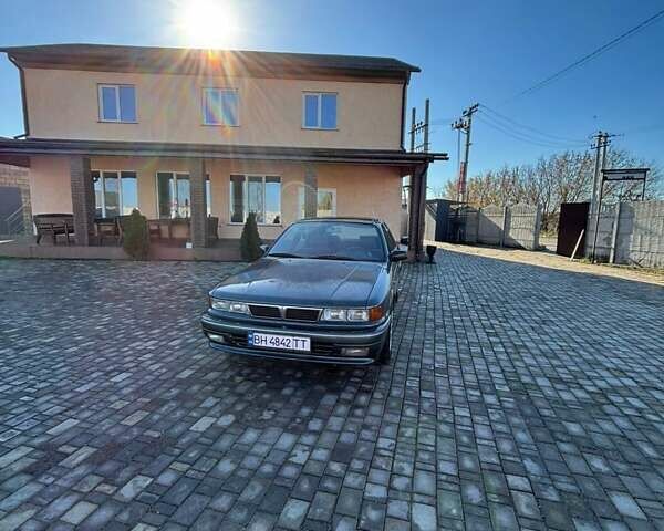 Зеленый Мицубиси Галант, объемом двигателя 1.8 л и пробегом 352 тыс. км за 1900 $, фото 6 на Automoto.ua