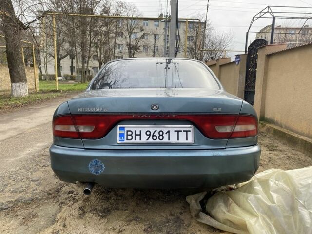 Зеленый Мицубиси Галант, объемом двигателя 2 л и пробегом 380 тыс. км за 1500 $, фото 4 на Automoto.ua