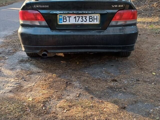 Зелений Міцубісі Галант, об'ємом двигуна 2.5 л та пробігом 300 тис. км за 3100 $, фото 7 на Automoto.ua