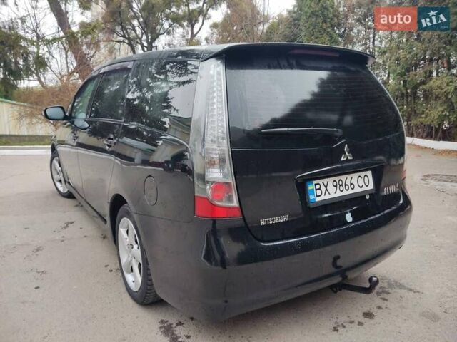 Чорний Міцубісі Грандіс, об'ємом двигуна 2.4 л та пробігом 235 тис. км за 5999 $, фото 8 на Automoto.ua