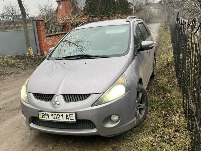 Серый Мицубиси Грандис, объемом двигателя 2.4 л и пробегом 210 тыс. км за 6800 $, фото 3 на Automoto.ua