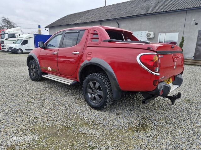 Червоний Міцубісі Л 200, об'ємом двигуна 0 л та пробігом 126 тис. км за 6955 $, фото 6 на Automoto.ua