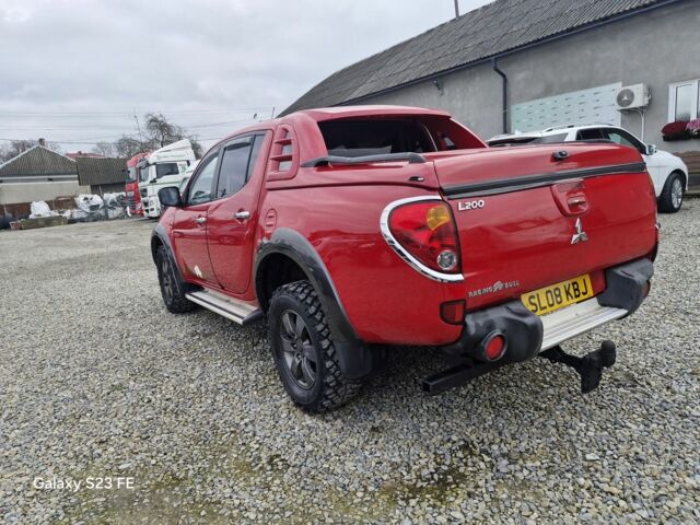 Червоний Міцубісі Л 200, об'ємом двигуна 0 л та пробігом 126 тис. км за 6955 $, фото 8 на Automoto.ua