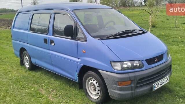 Синий Мицубиси Л 400, объемом двигателя 2.48 л и пробегом 310 тыс. км за 3700 $, фото 6 на Automoto.ua