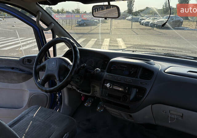 Синий Мицубиси Л 400, объемом двигателя 2.48 л и пробегом 347 тыс. км за 3800 $, фото 20 на Automoto.ua