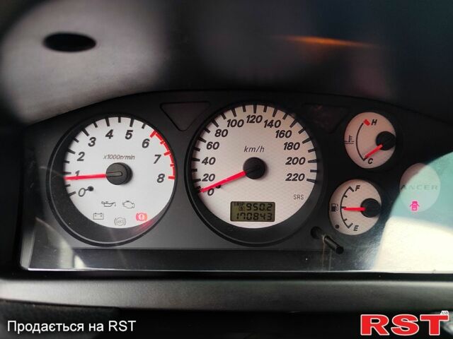 Черный Мицубиси Лансер, объемом двигателя 1.6 л и пробегом 171 тыс. км за 4350 $, фото 4 на Automoto.ua