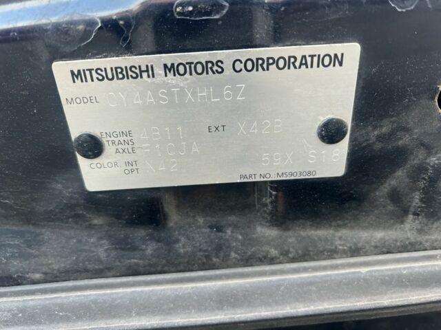 Черный Мицубиси Лансер, объемом двигателя 2 л и пробегом 170 тыс. км за 7900 $, фото 9 на Automoto.ua