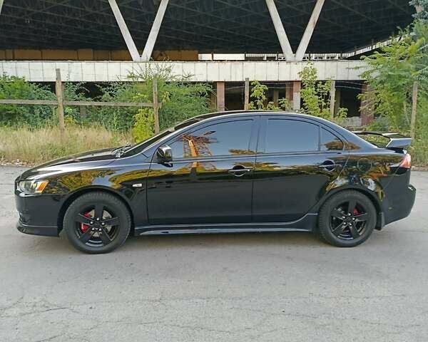 Мицубиси Лансер 2008 в Днепре (Днепропетровске) на Automoto.ua Черный Мицубиси Лансер, объемом двигателя 2 л и пробегом 196 тыс. км за 6900 $, фото 3 на Automoto.ua