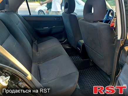 Черный Мицубиси Лансер, объемом двигателя 1.6 л и пробегом 215 тыс. км за 4500 $, фото 3 на Automoto.ua