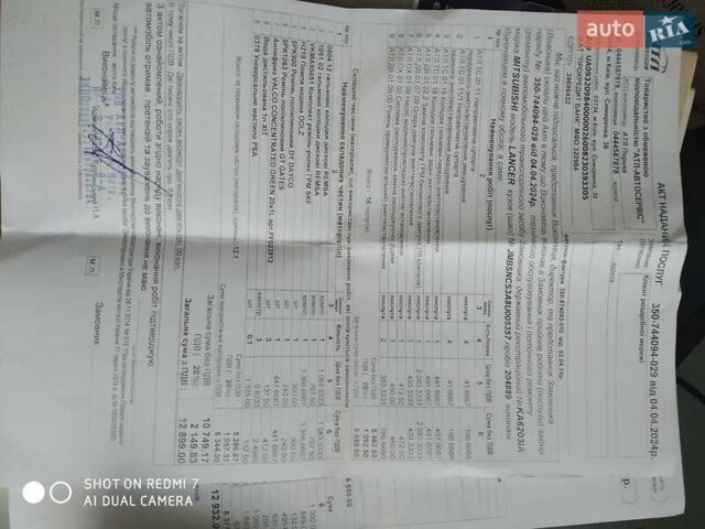 Мицубиси Лансер 2008 в Прилуках на Automoto.ua Черный Мицубиси Лансер, объемом двигателя 1.58 л и пробегом 219 тыс. км за 4900 $, фото 20 на Automoto.ua