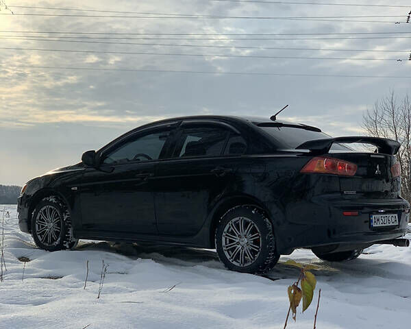 Чорний Міцубісі Lancer, об'ємом двигуна 2 л та пробігом 200 тис. км за 7200 $, фото 10 на Automoto.ua