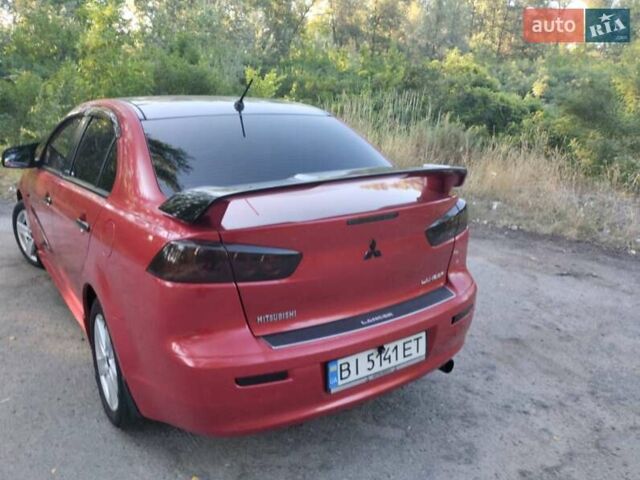 Червоний Міцубісі Lancer, об'ємом двигуна 2 л та пробігом 168 тис. км за 6800 $, фото 8 на Automoto.ua