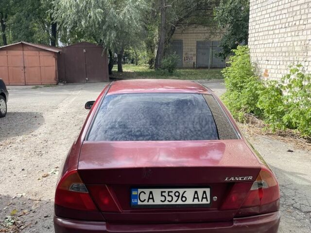 Червоний Міцубісі Lancer, об'ємом двигуна 1.3 л та пробігом 250 тис. км за 2000 $, фото 2 на Automoto.ua