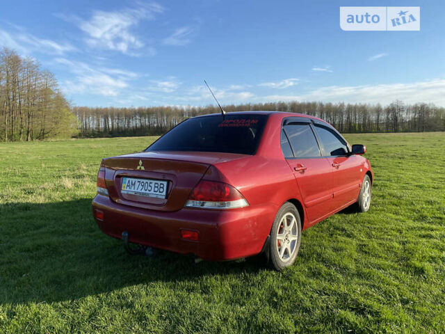 Червоний Міцубісі Lancer, об'ємом двигуна 1.6 л та пробігом 130 тис. км за 5800 $, фото 5 на Automoto.ua