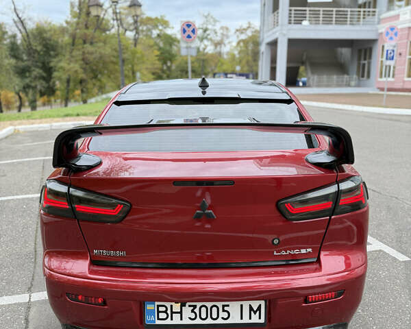 Мицубиси Лансер 2008 в Одессе на Automoto.ua Красный Мицубиси Лансер, объемом двигателя 2 л и пробегом 227 тыс. км за 8000 $, фото 3 на Automoto.ua