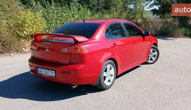 Мицубиси Лансер 2008 в Днепре (Днепропетровске) на Automoto.ua Красный Мицубиси Лансер, объемом двигателя 2 л и пробегом 140 тыс. км за 6200 $, фото 4 на Automoto.ua