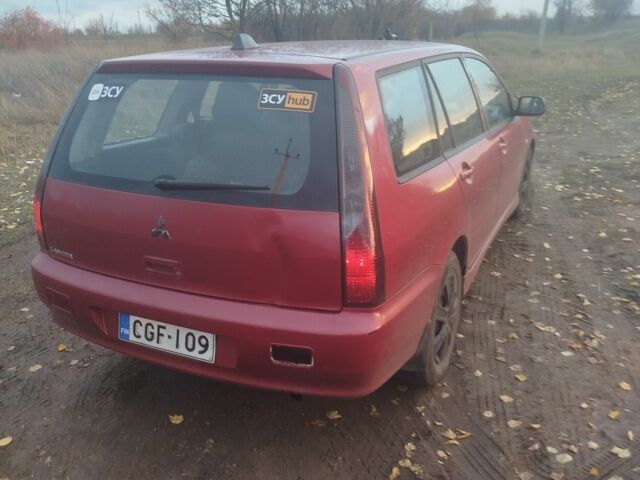 Червоний Міцубісі Lancer, об'ємом двигуна 1.6 л та пробігом 260 тис. км за 3000 $, фото 6 на Automoto.ua