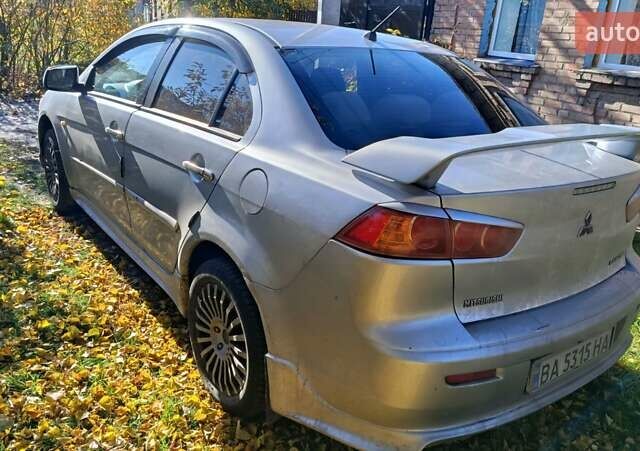 Мицубиси Лансер 2007 в Кропивницком (Кировограде) на Automoto.ua Серый Мицубиси Лансер, объемом двигателя 2 л и пробегом 230 тыс. км за 6600 $, фото 2 на Automoto.ua