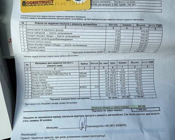 Серый Мицубиси Лансер, объемом двигателя 2 л и пробегом 230 тыс. км за 6900 $, фото 47 на Automoto.ua