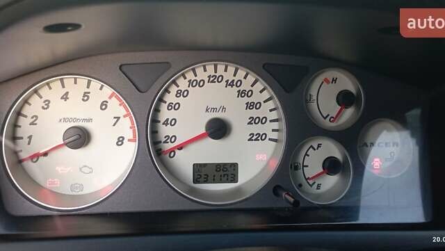 Серый Мицубиси Лансер, объемом двигателя 1.58 л и пробегом 231 тыс. км за 4500 $, фото 13 на Automoto.ua