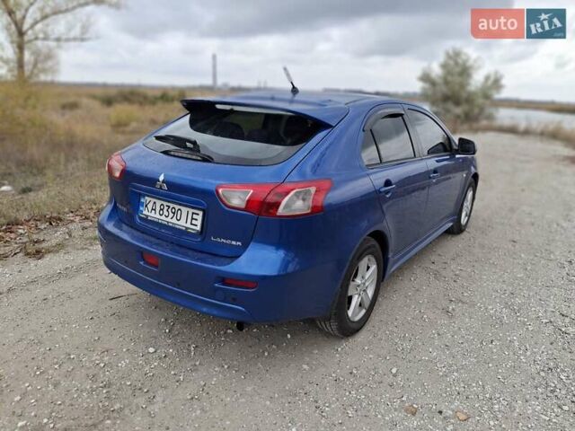 Мицубиси Лансер 2008 в Новомосковске на Automoto.ua Синий Мицубиси Лансер, объемом двигателя 1.8 л и пробегом 223 тыс. км за 4950 $, фото 3 на Automoto.ua