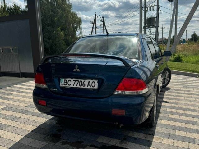 Мицубиси Лансер 2003 в Львове на Automoto.ua Синий Мицубиси Лансер, объемом двигателя 1.6 л и пробегом 400 тыс. км за 2500 $, фото 5 на Automoto.ua